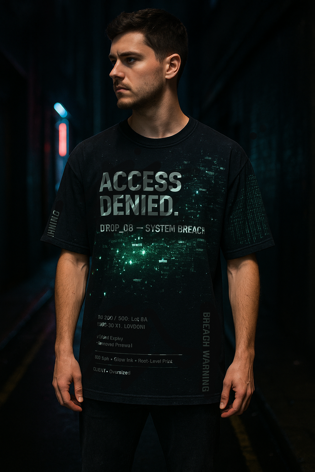 SYSTEM BREACH (Limited Edition Statement Print)